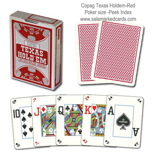 Copag Texas Hold'em Marked Cards with Special Big Marks 